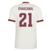 Spania Mikel Oyarzabal #21 Bortedrakt VM 2026 Kortermet